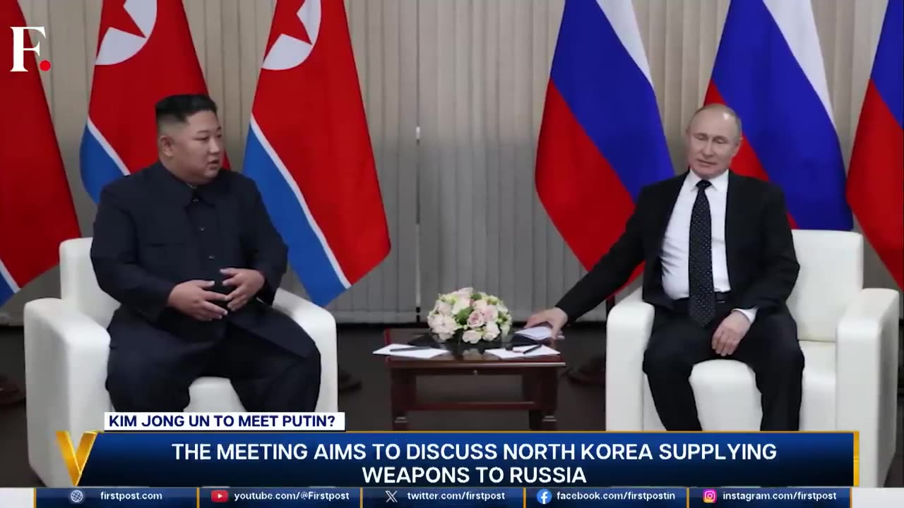 Kim Jong Un to Meet Putin for Ukraine War Weapon Talks | Vantage with Palki Sharma