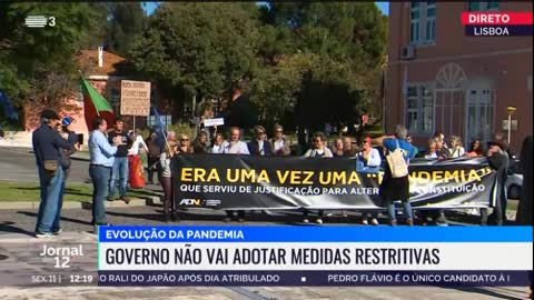 RTP - Manif junto do INFARMED