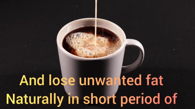 Lose weight easy and fast with coffee