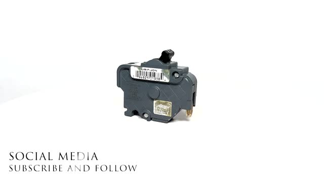Federal Pacific UBIF-20N NC 20 A 1 Pole Circuit Breaker 120/240 AC UBIF20N