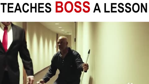 Employee teaches boss a great lesson