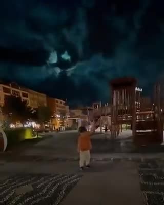 The Turkish night sky dazzles as a magnificent green meteor lights up the darkness