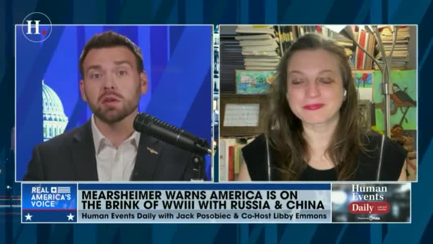 Mearshiemer warns America is on the brink of WW3 with Russia and China.