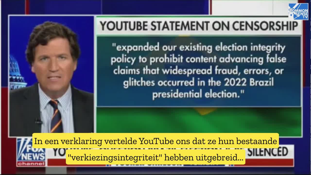 YouTube censureert verkiezingen Braziliƫ