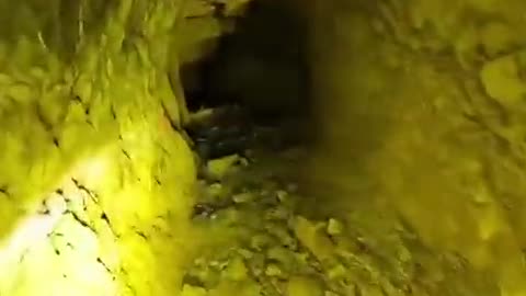 Would you ride into this cave?