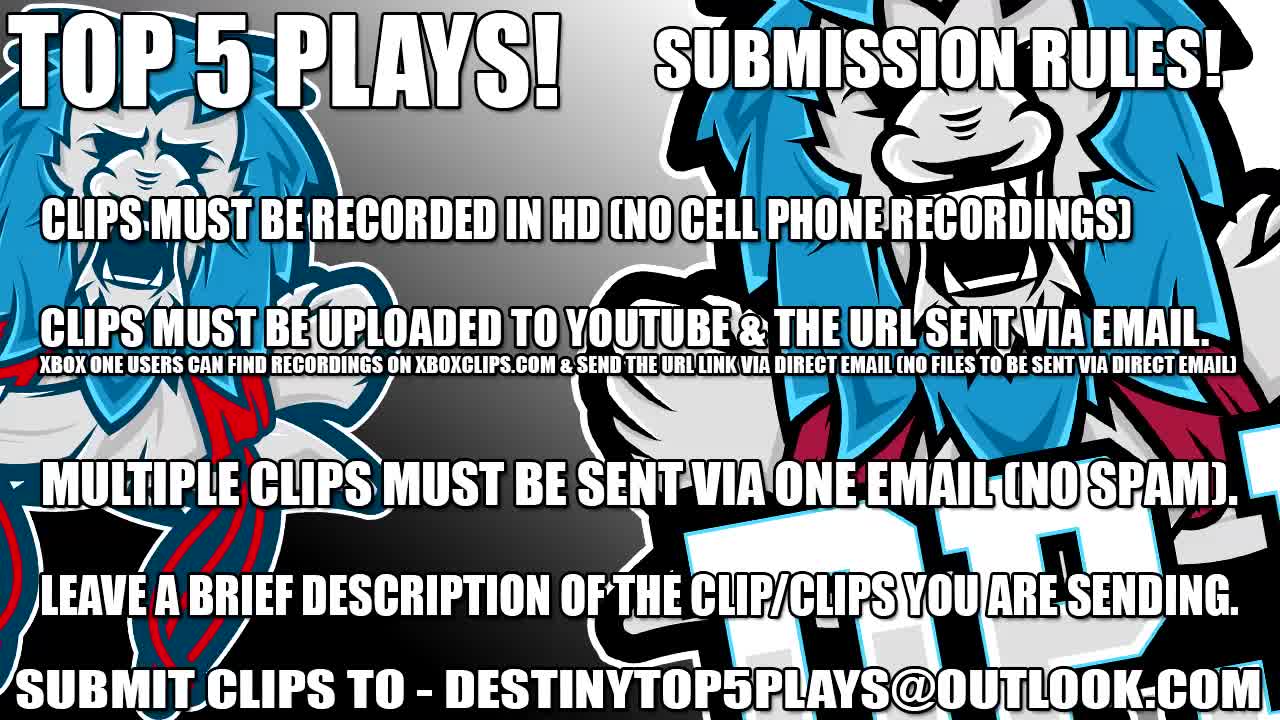 Destiny Top 5 Funny Fails
