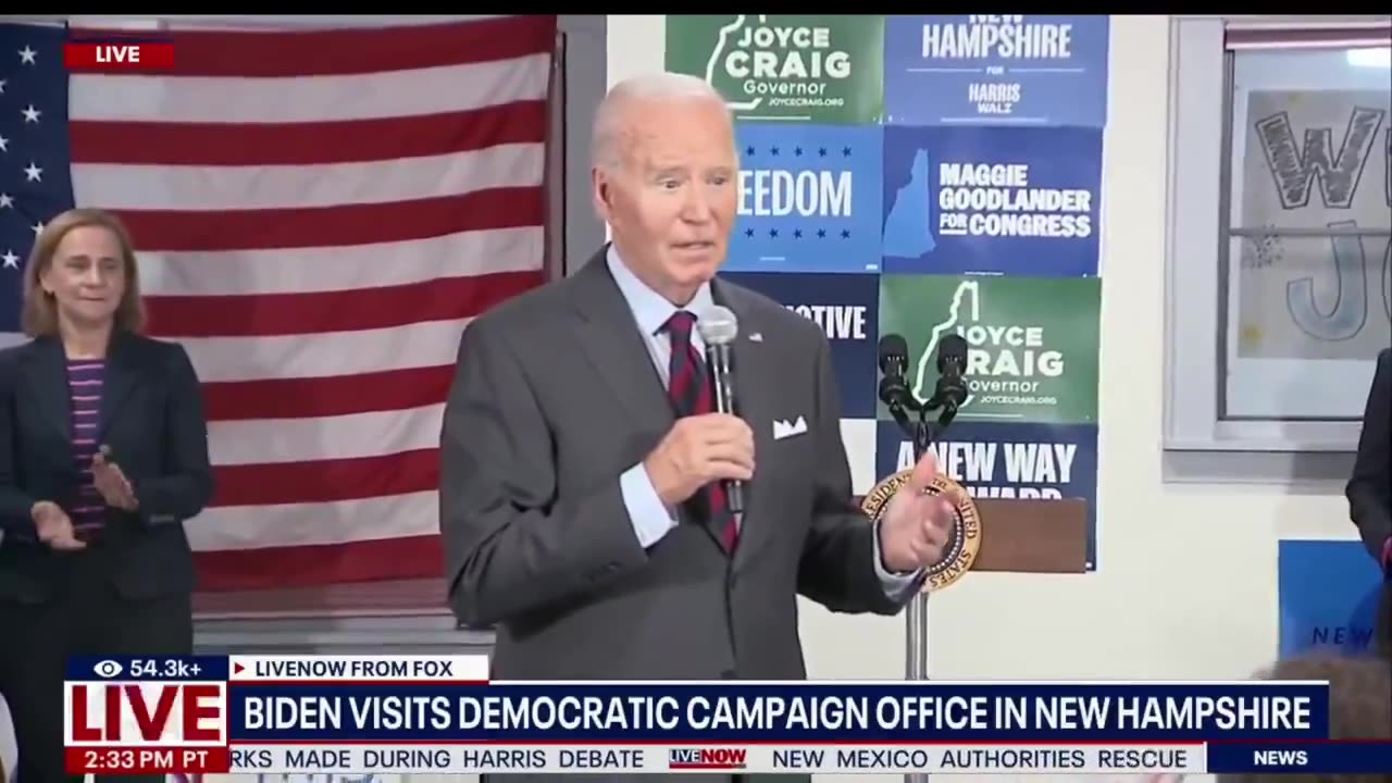 🚨 Joe Biden just said the quiet part out loud: "We gotta lock [President Trump] up."