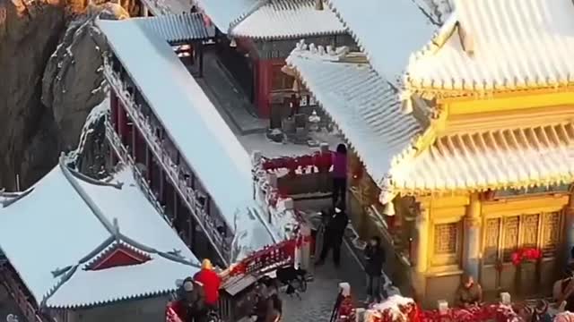Stairs to the temple