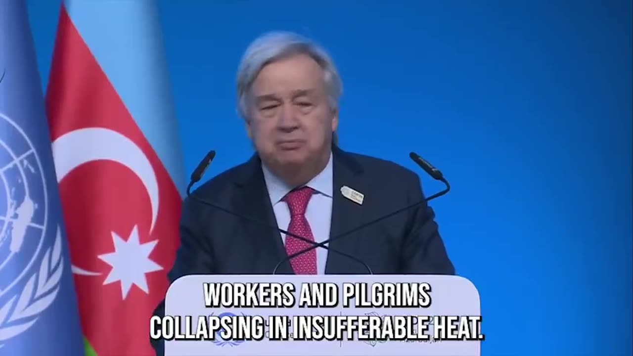 UN Chief Blames the Wealthy for 'Supercharged' Disasters—Another Push for Climate Alarmism?