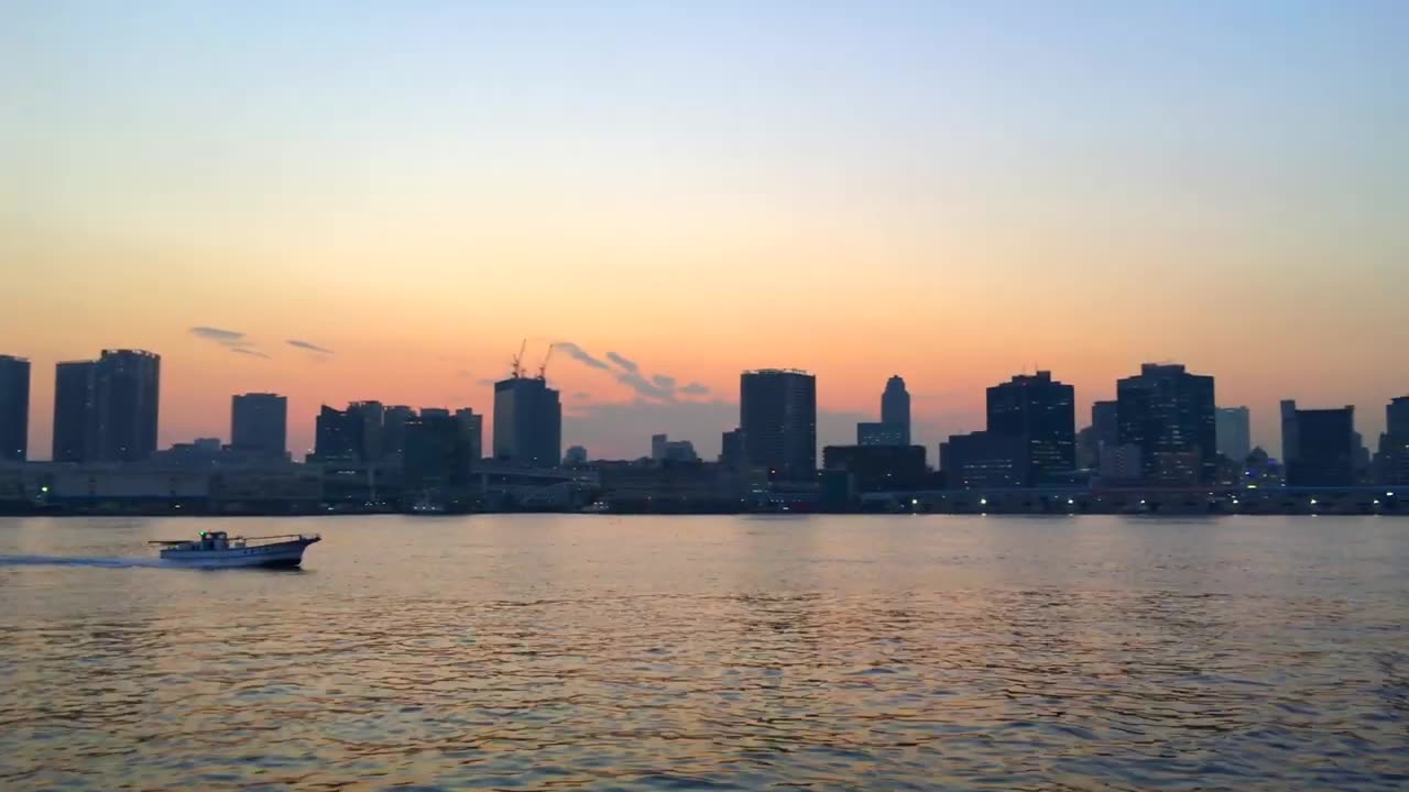 Sumida River Cruise in Tokyo, Japan