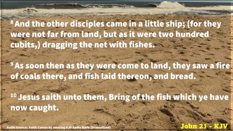 John 21 - Jesus Appears a Third Time After Rising from The Dead