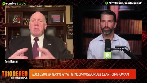 TRIGGERED | Don Trump Jr & Tom Homan on Deportation of Illegals Aliens‼️