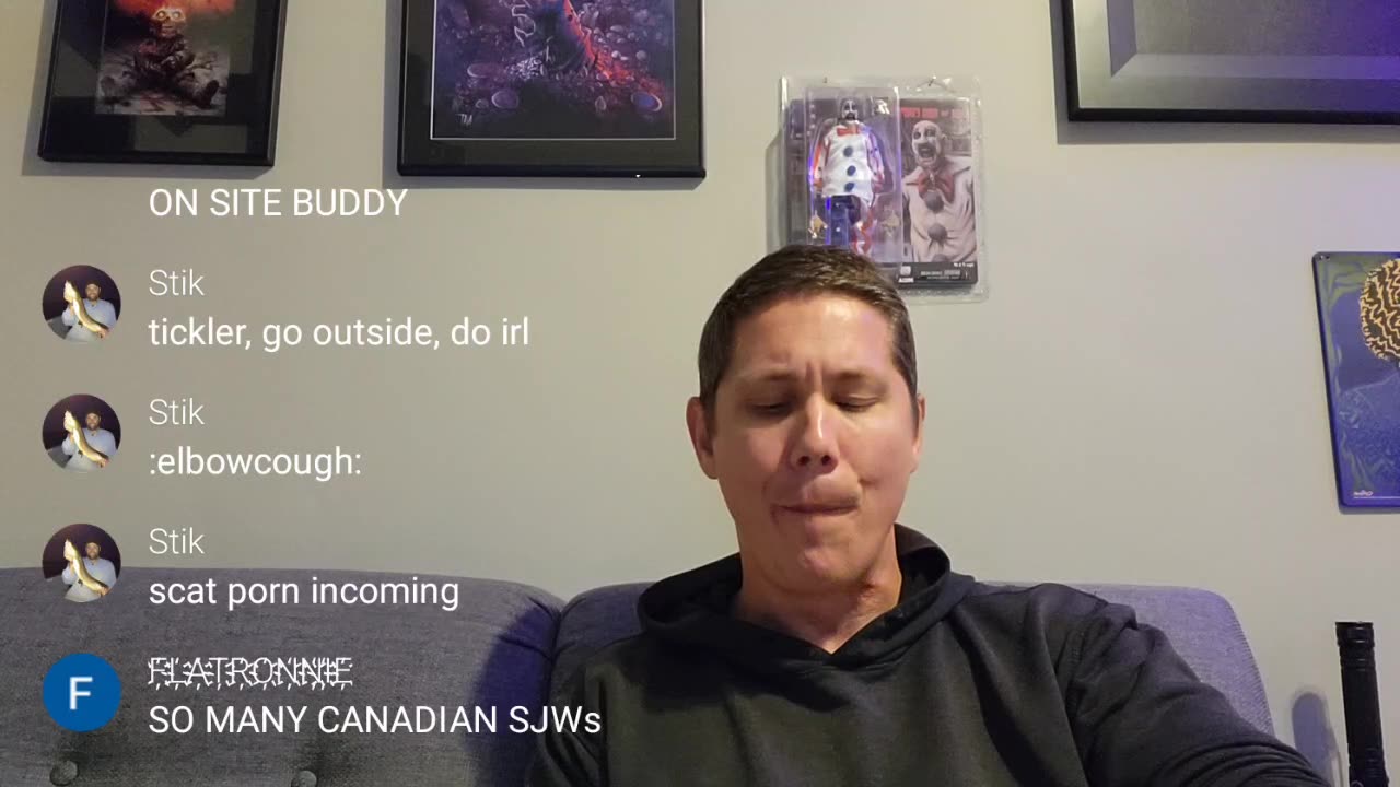 A weird stalker receives a verbal beat down