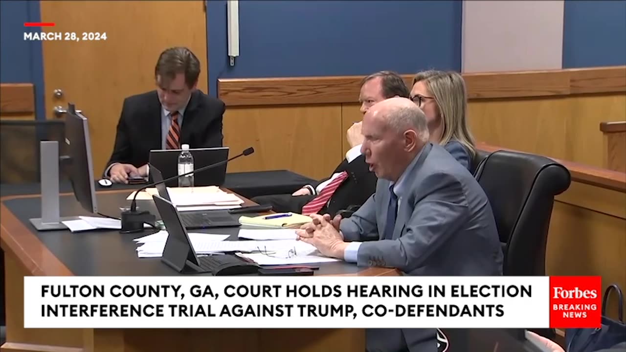 BREAKING: Trump's Lawyer Argues To Get Georgia Election Case Dismissed On 1st Amendment Grounds