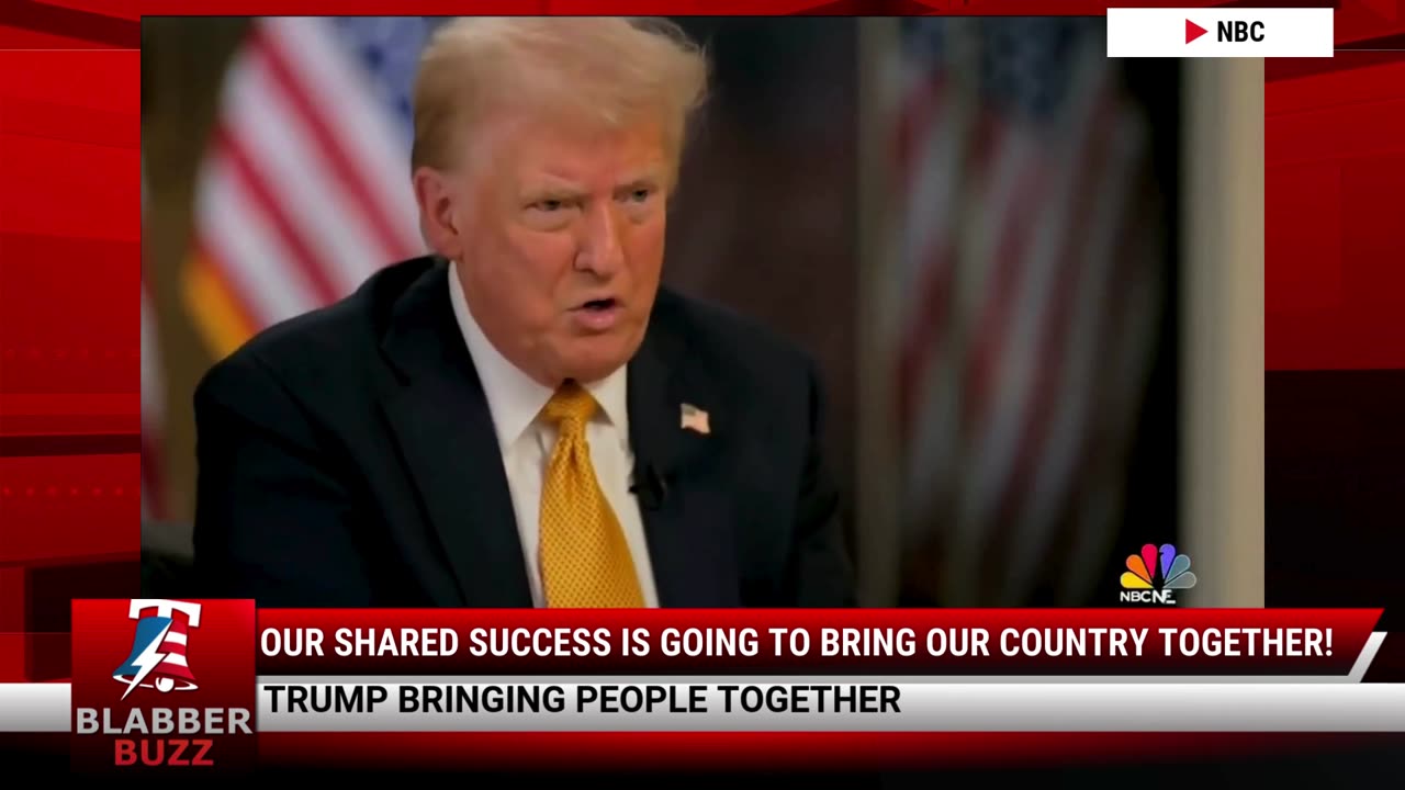 Our Shared Success Is Going To Bring Our Country Together!