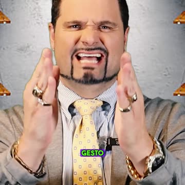 ¡Gestos con las manos italianos! Éste significa "Estoy nadando en el dinero".