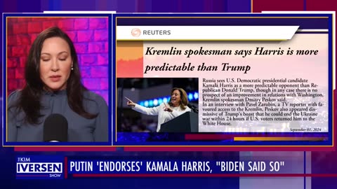 Putin ENDORSES Kamala Harris. Is He Serious?