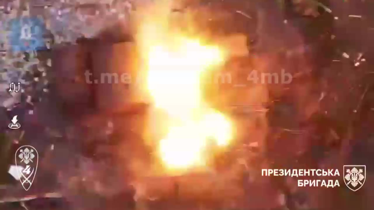 An entire assault group of Russian fascists — torn to pieces!