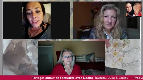 Partages sur l'Actualité 30/03 avec Nadine Touzeau, Julie & Leelou