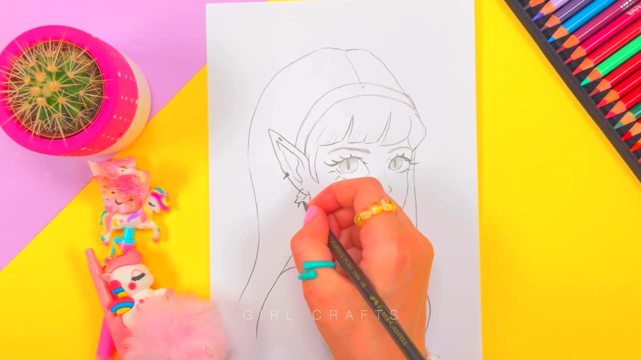 12 CUTE DRAWING IDEAS - Drawing Hacks