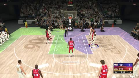 NBA 2K21 Multiplayer 2010's All Stars Vs 1980's All Stars