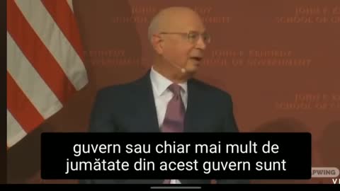 Klaus Schwab lăudîndu-se cum a infiltrat guverne din întreaga lume