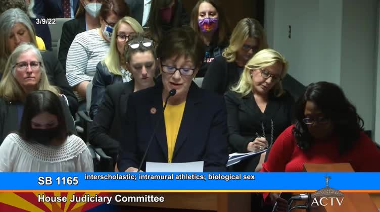 Arizona House Judiciary Committee Passes “Save Women’s Sports Act”