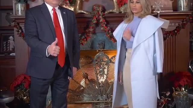 trump merry christmas funny video tik tok