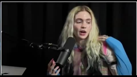 Grimes (mother of Elon Musk's children, allegedly) talk about transhumanism