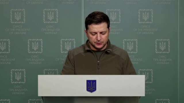 'We have to hold out': Zelenskiy says Russians will attack Kyiv at night