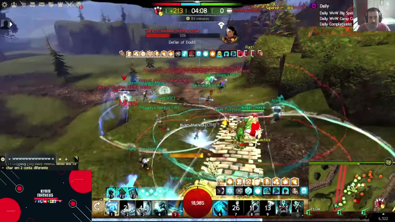 GW2 -FARMING ,SPVP and WvW MULTICLASS !!!!!