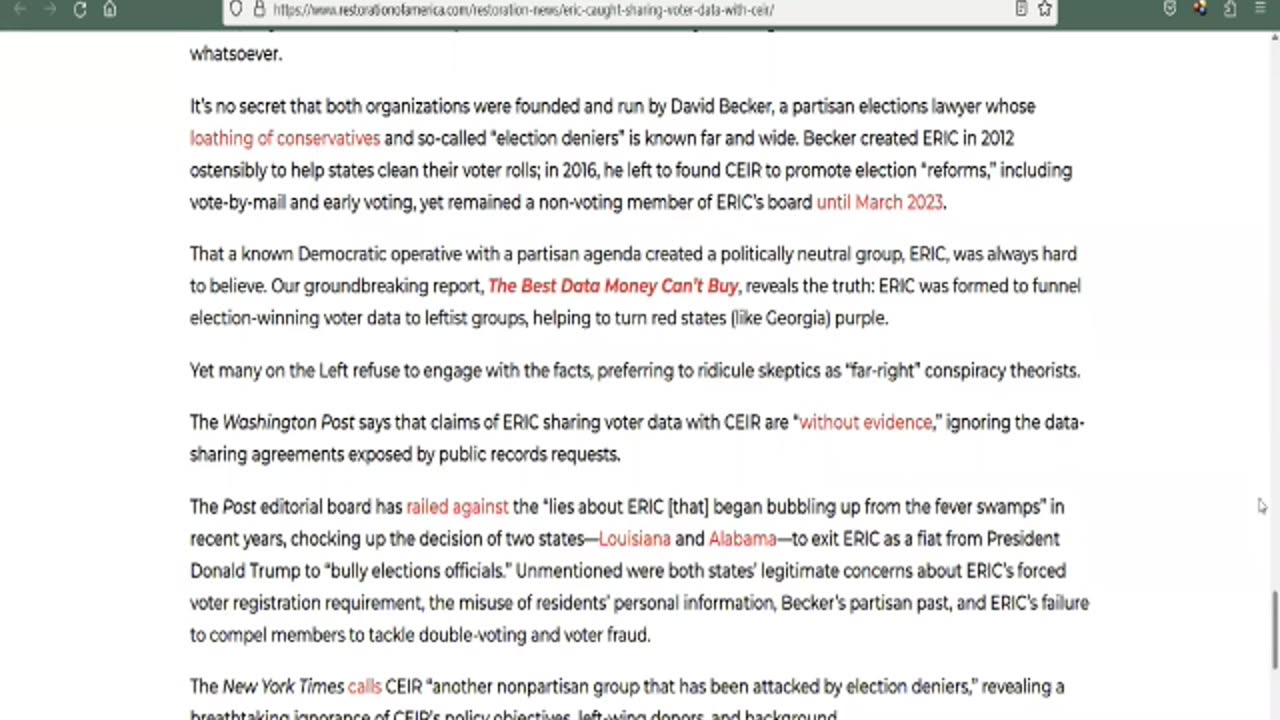 Renegade Minds Did You Know: RI Election Official Has Known ERIC Shares Voter Info With Third-Parties