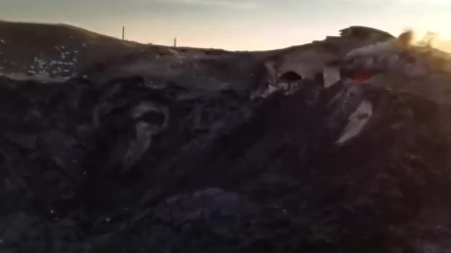Russian Missile Leaves Enormous Crater, Yet Somehow Hurts No One