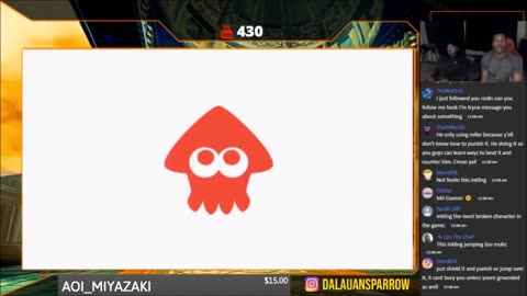 LowTierGod Gets SALTY Over Getting DOUBLE 3-STOCKED by INKLING [REUPLOAD]