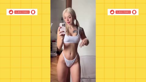 Big bank tiktok challenge 🔥🔥❤️‍🔥ClipchampGirls #twerkmusic #gym #fit #workout