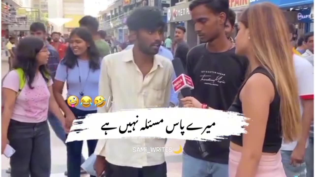 Funny reporter😂🤣