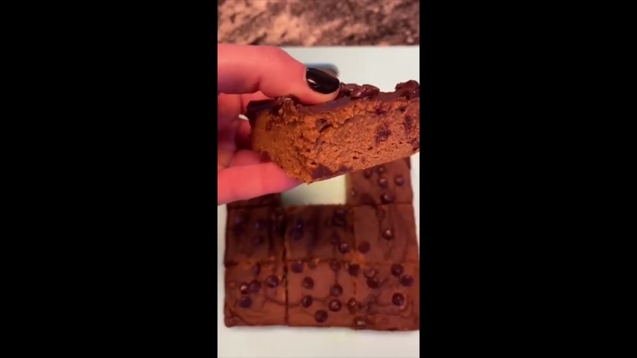 Keto Pumpkin Protein Brownies