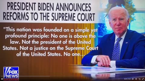 BREAKING NOW: Joe Biden giới thiệu kế hoạch triệt để THAY ĐỔI Tòa án Tối cao..