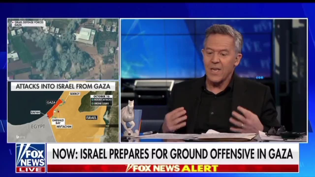 Greg Gutfeld: "Unlike Hamas, Israel is not intending to hurt innocent civilians."