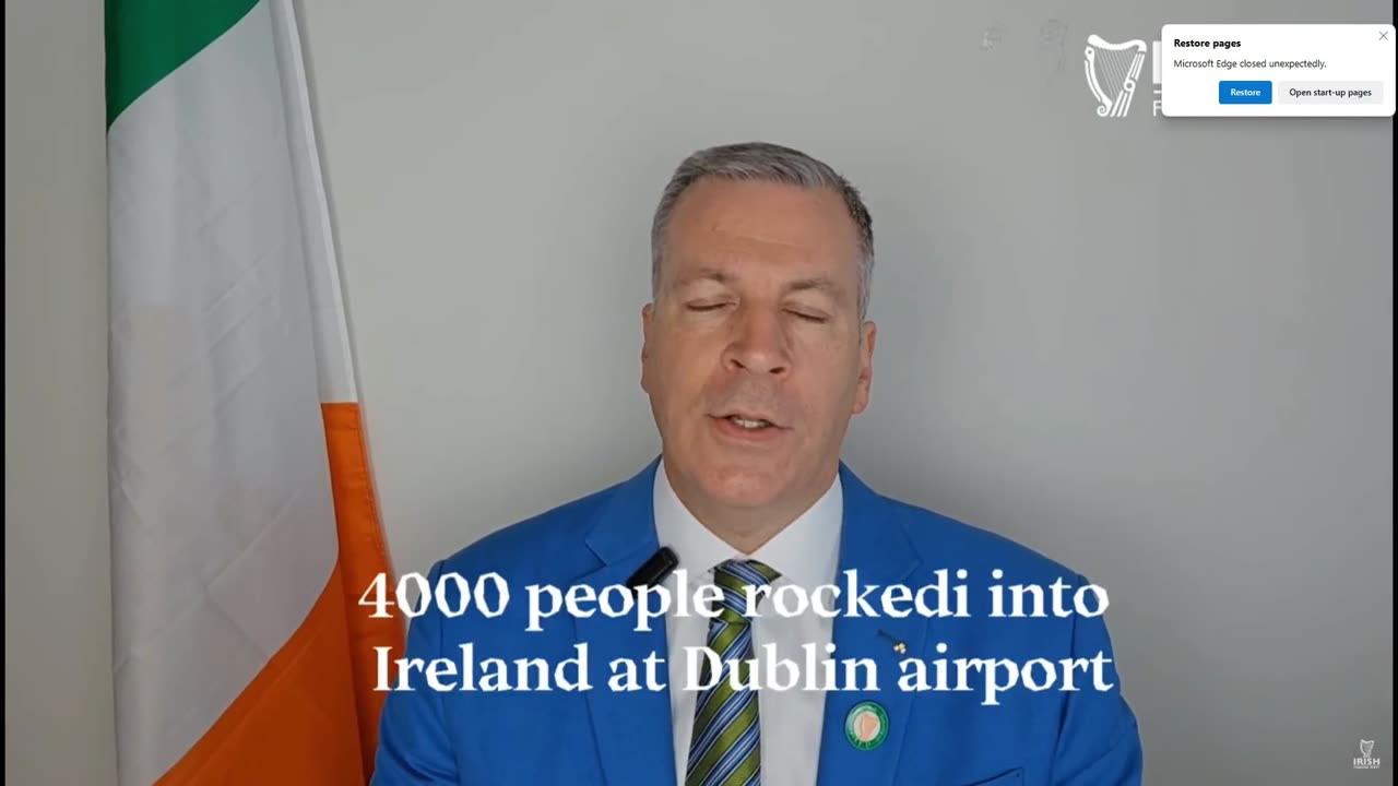 I'll vote against the EU Migration Pact & open borders -Hermann Kelly (Irish Freedom Party) 24-04-24