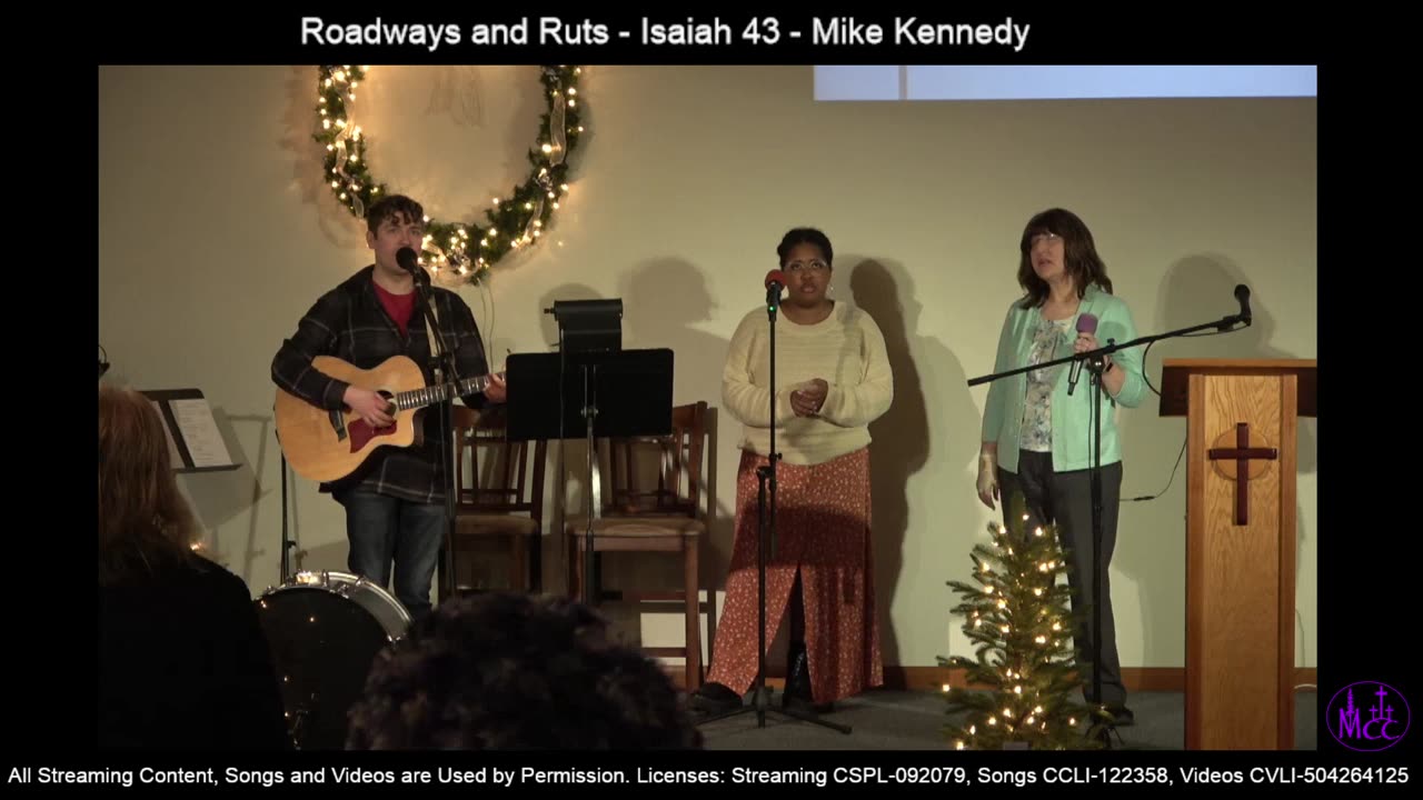 Roadways and Ruts - Isaiah 43 - Mike Kennedy - 12-17-23