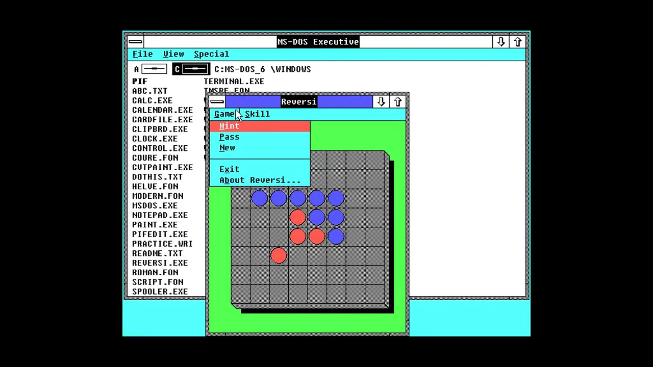 Windows 2.03 booting