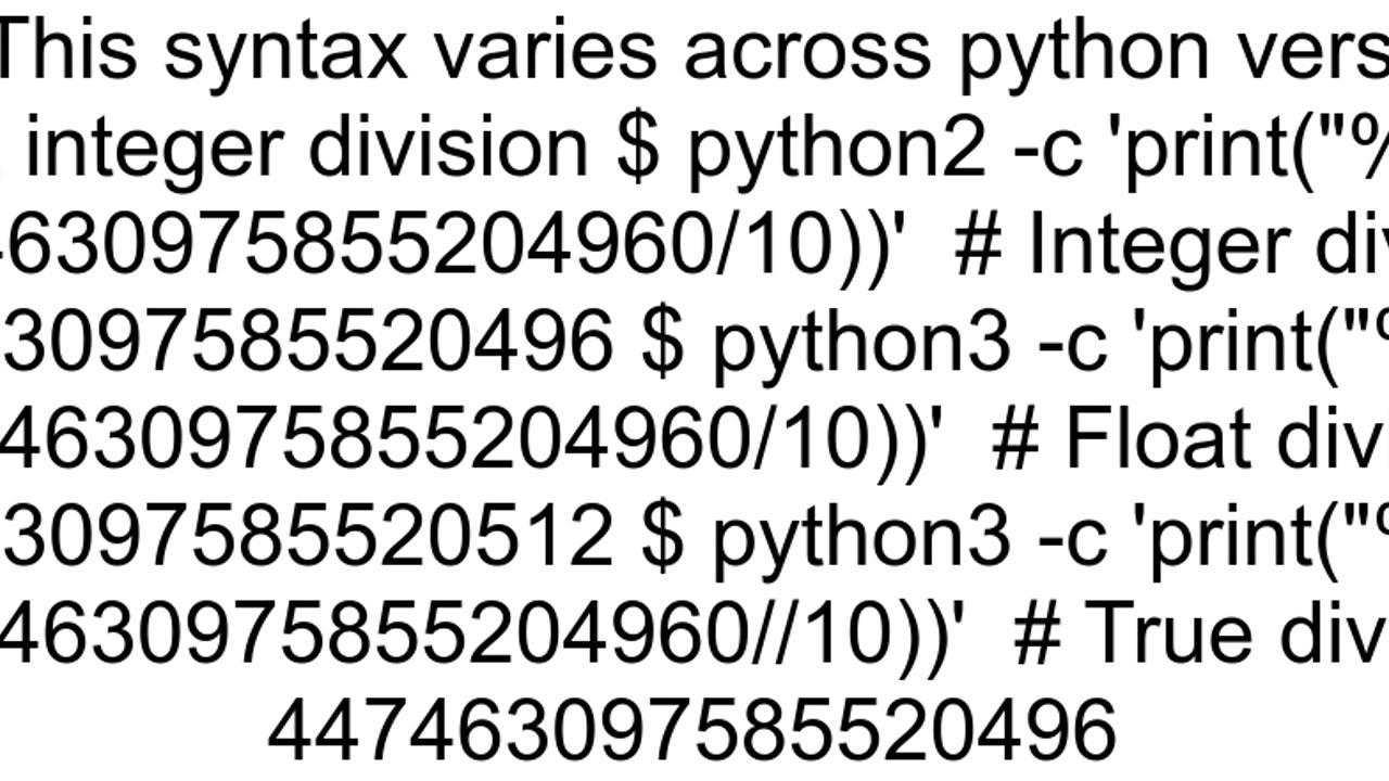 Dividing large number by 10 in python gives the wrong result