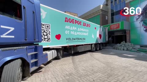 Humanitární pomoc z Ruska do Donbasu