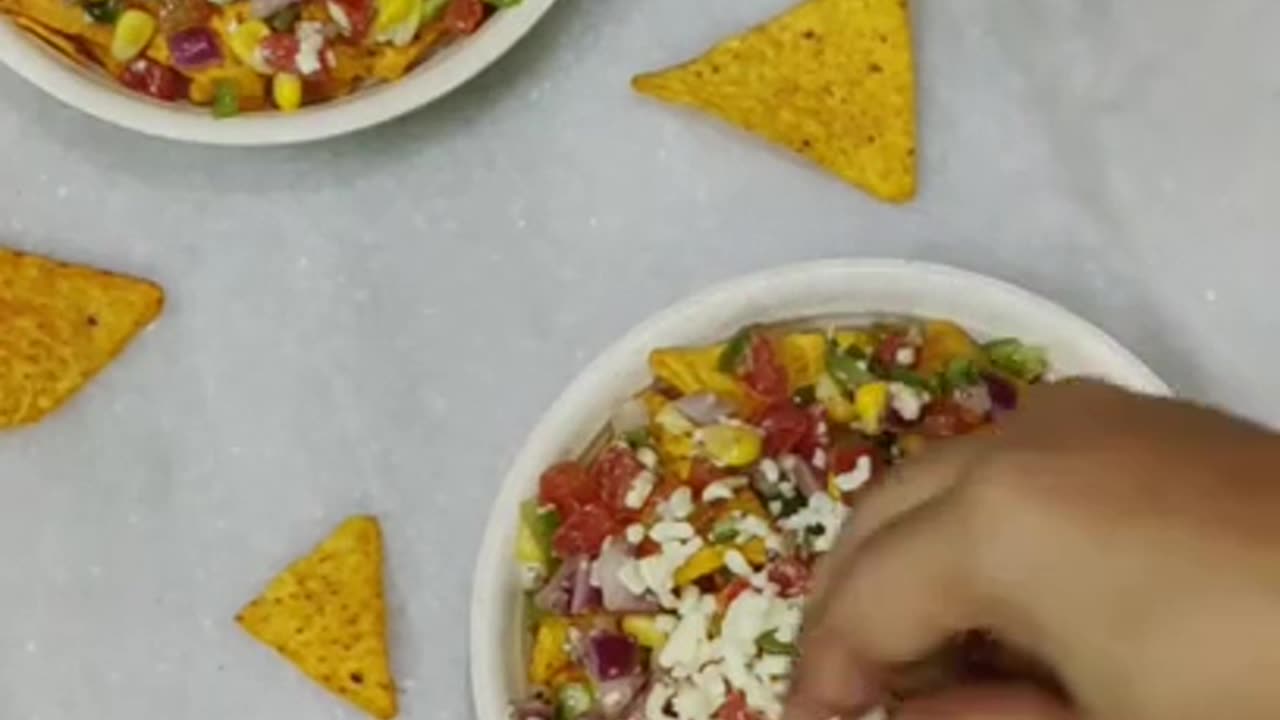 Cheesy nachos recipe