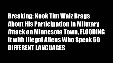 Tim Walz: Dumb