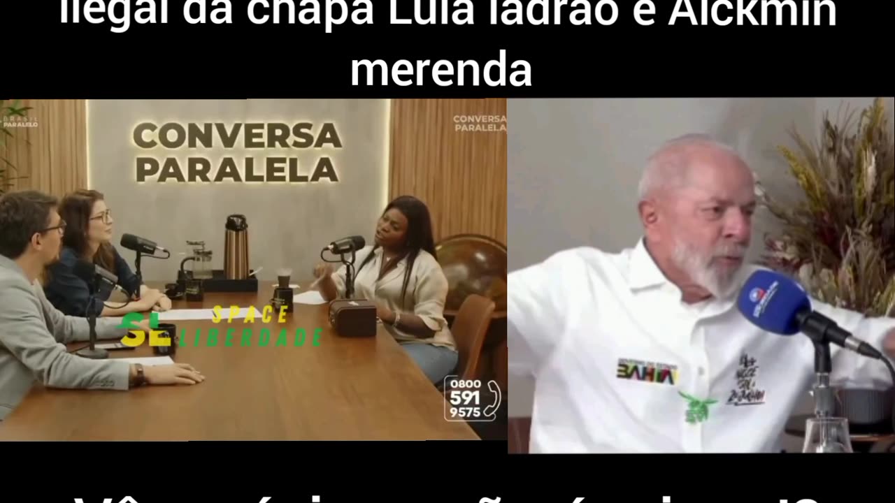 A comprovação do crime eleitoral da chapa Lula ladrão Alckmin merenda. Isso não é crime ou é Cosme e Damião?😁