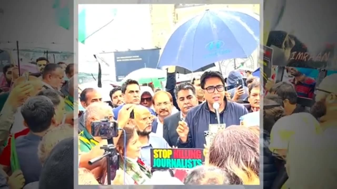 Protest with Shahbaz Gill at Canadian Parliament | 14 June 2023