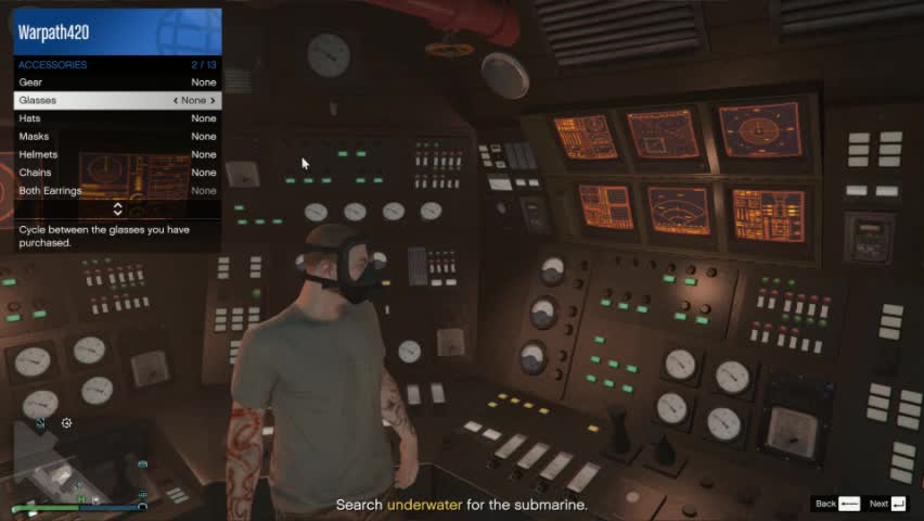 GTAV Kosatka approach settup