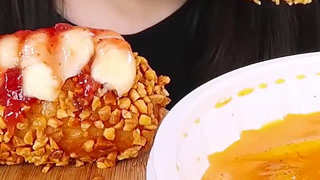 Cheese Corn Dogs Mara Rose Tteokbokki #zoeyasmr #zoeymukbang #bigbites #mukbang #asmr #food #먹방 #틱톡푸